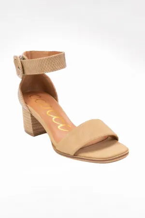 Women's Adore Ankle Strap Heel In Camel
