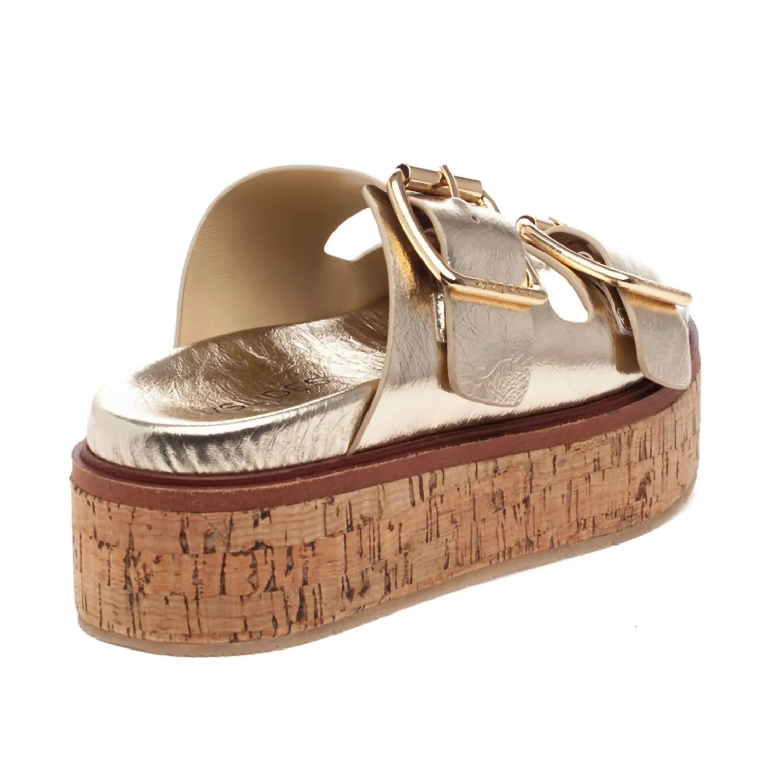 Women's Belinda Platform Sandal In Gold