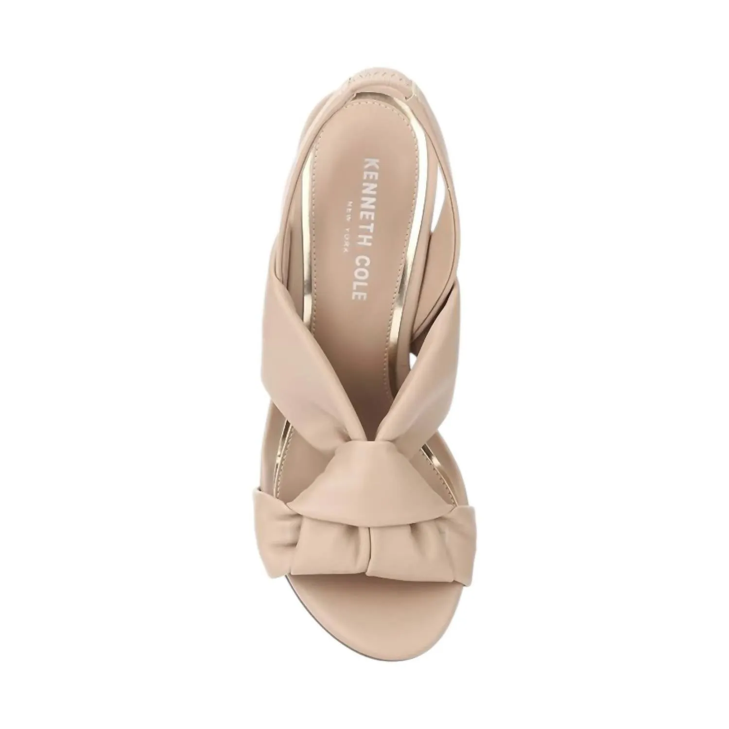 Women's Blanche 85 Knot Slingback Heeled Sandal In Chai