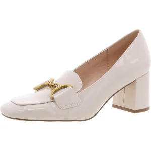 Womens Block Heel Man Made Pumps