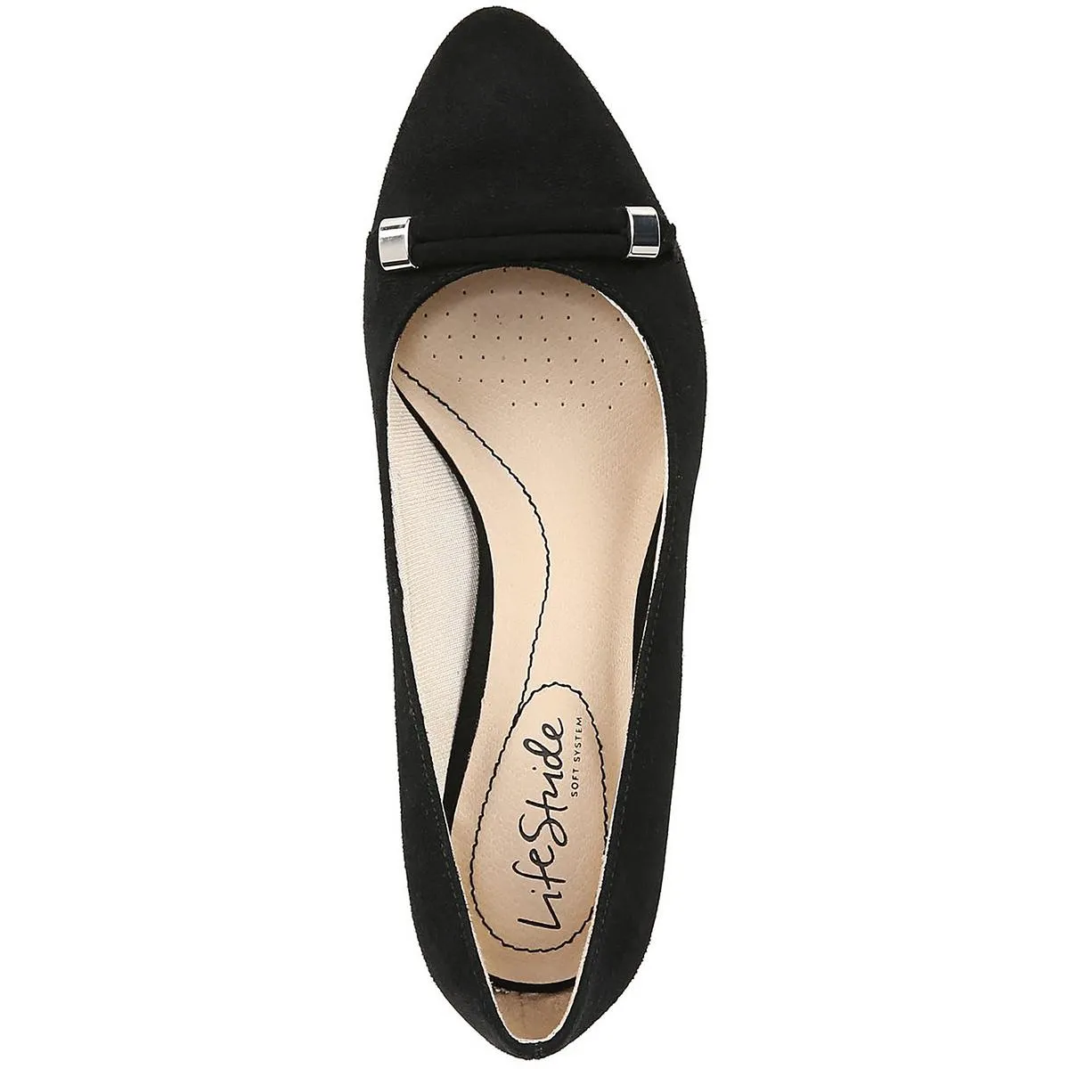 Womens Block Heel Round Toe Pumps