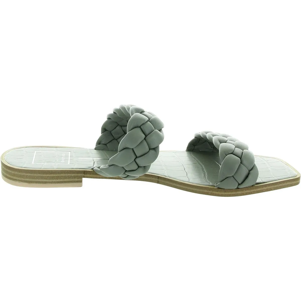 Womens Braided Manmade Slide