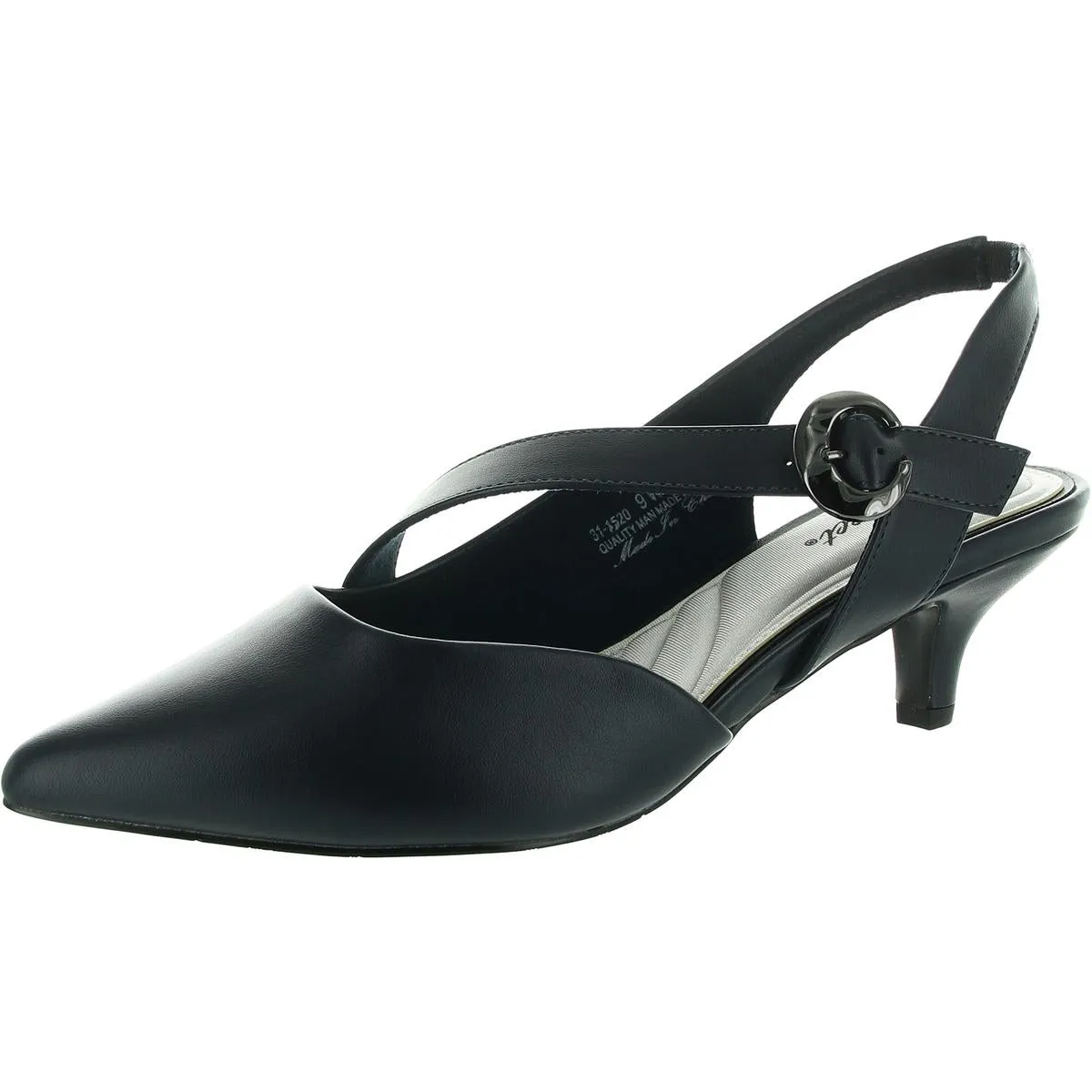 Womens Buckle Man Made Ankle Strap