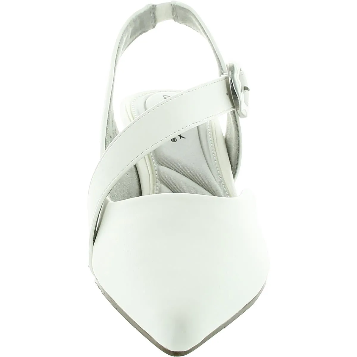 Womens Buckle Man Made Ankle Strap