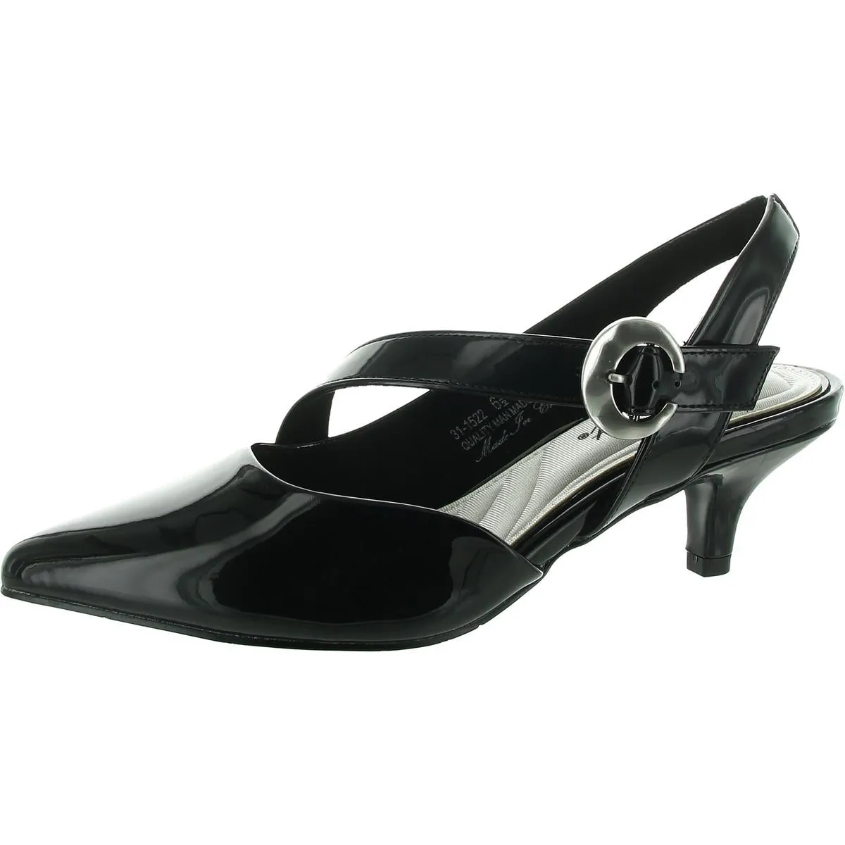 Womens Buckle Man Made Ankle Strap