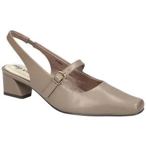 Womens Buckle Man Made Slingback Heels