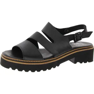 Womens Buckle Slingback Heels