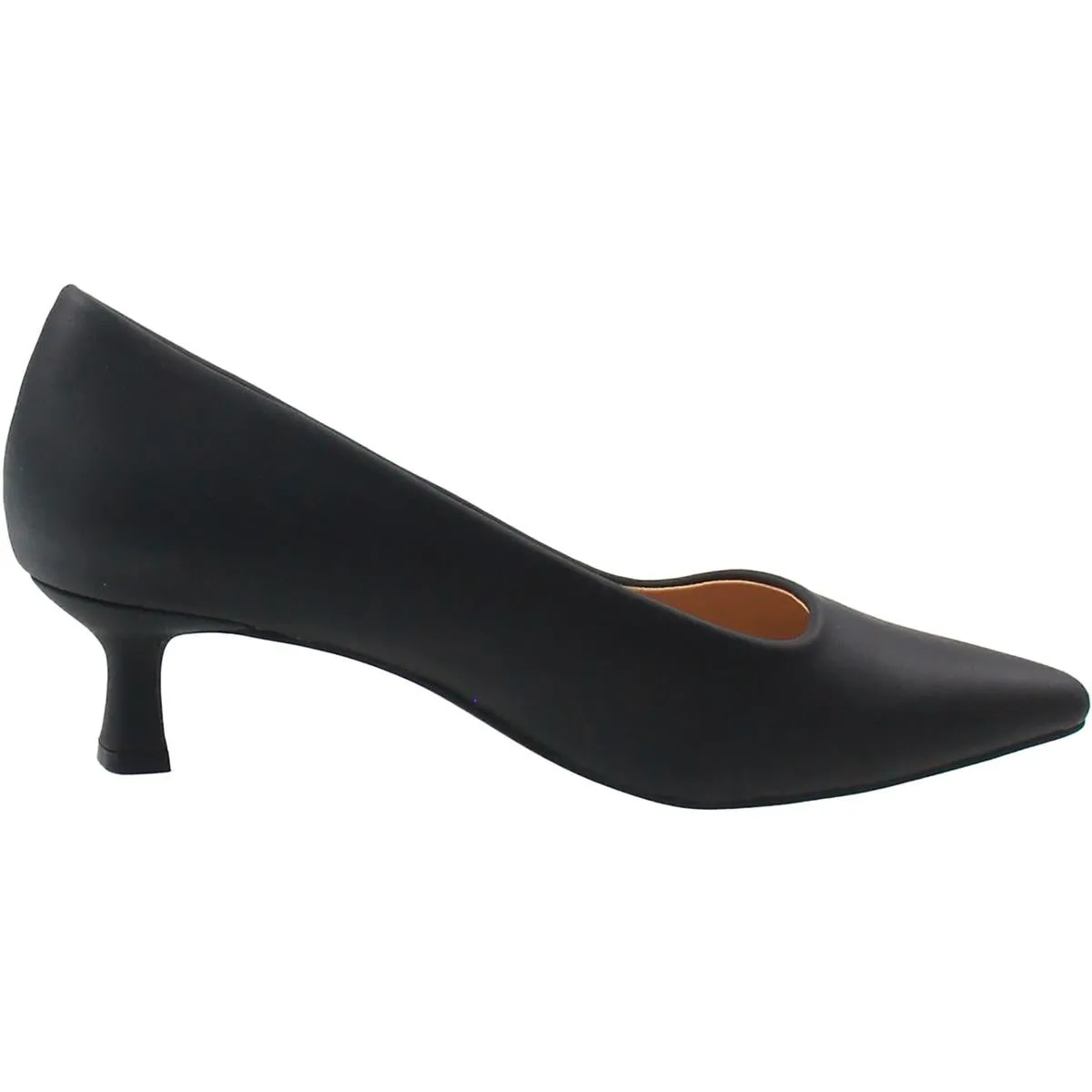 Womens Comfort Insole Faux Leather Pumps