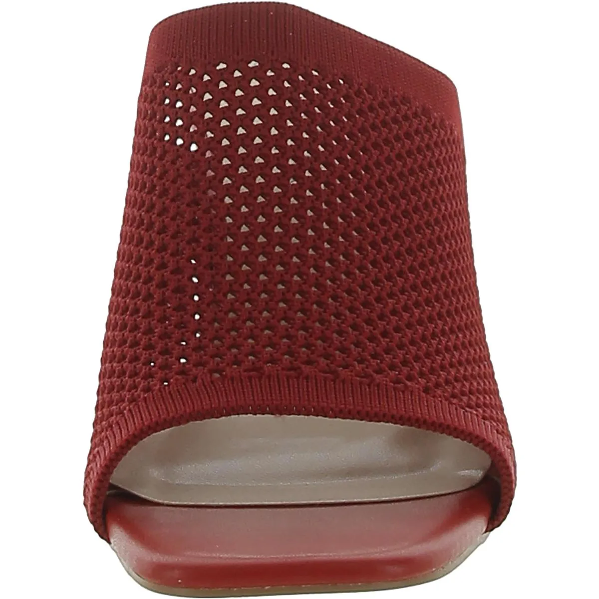 Womens Comfort Insole Knit Kitten Heels