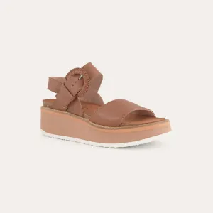 Women's Crepe Sandal - Medium/wide In Caramel
