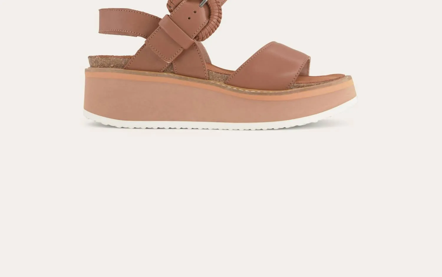 Women's Crepe Sandal - Medium/wide In Caramel