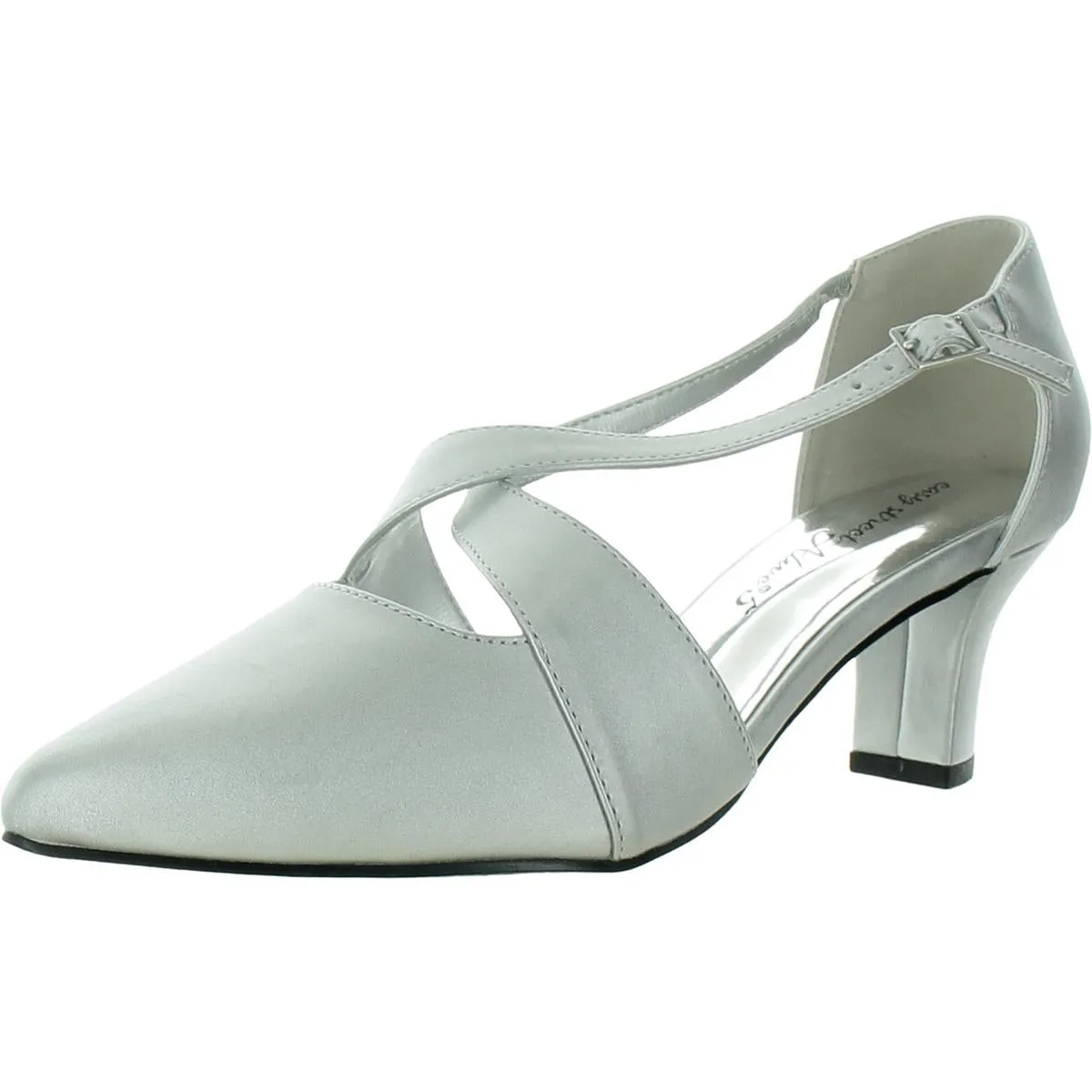 Womens Criss-Cross Man Made Pumps