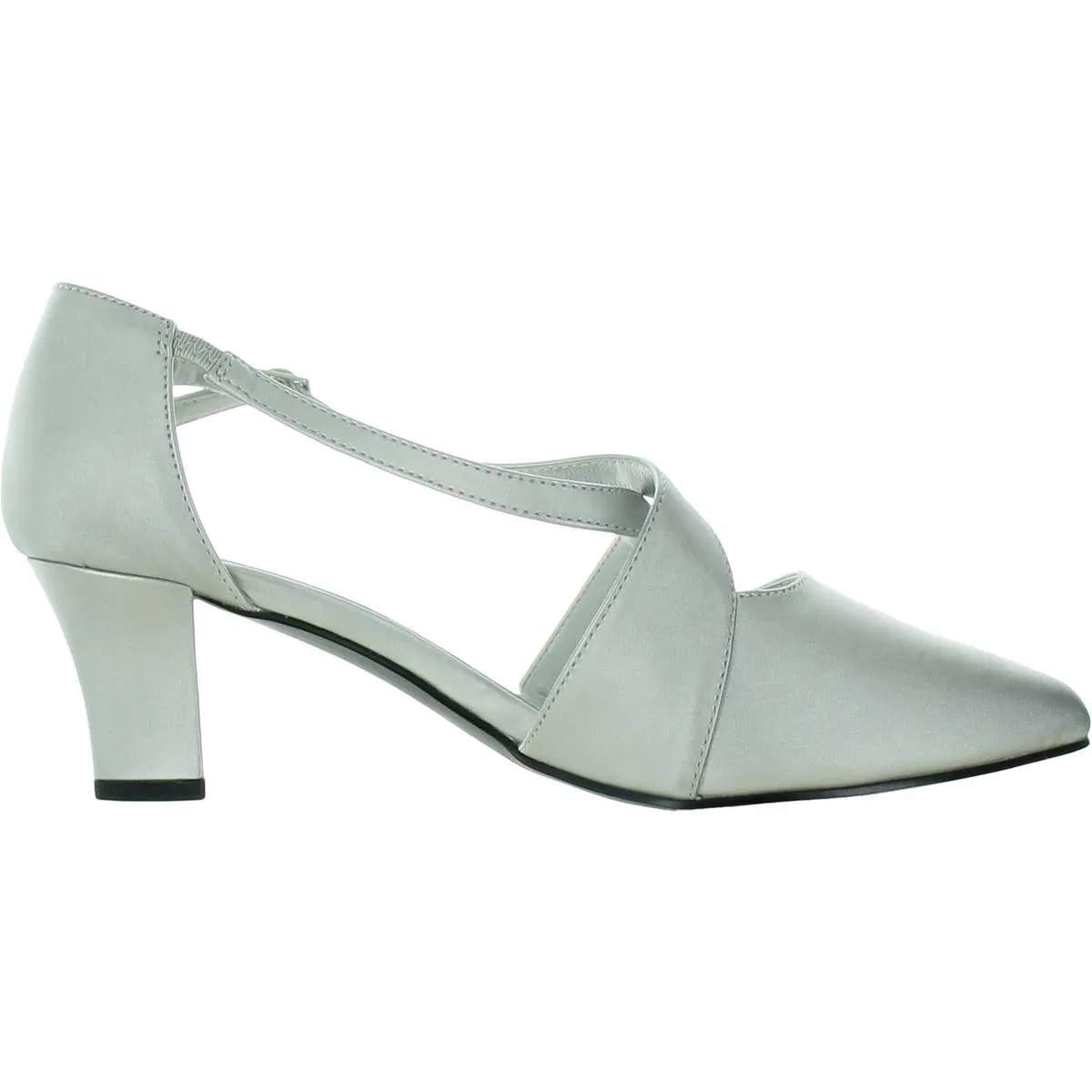 Womens Criss-Cross Man Made Pumps