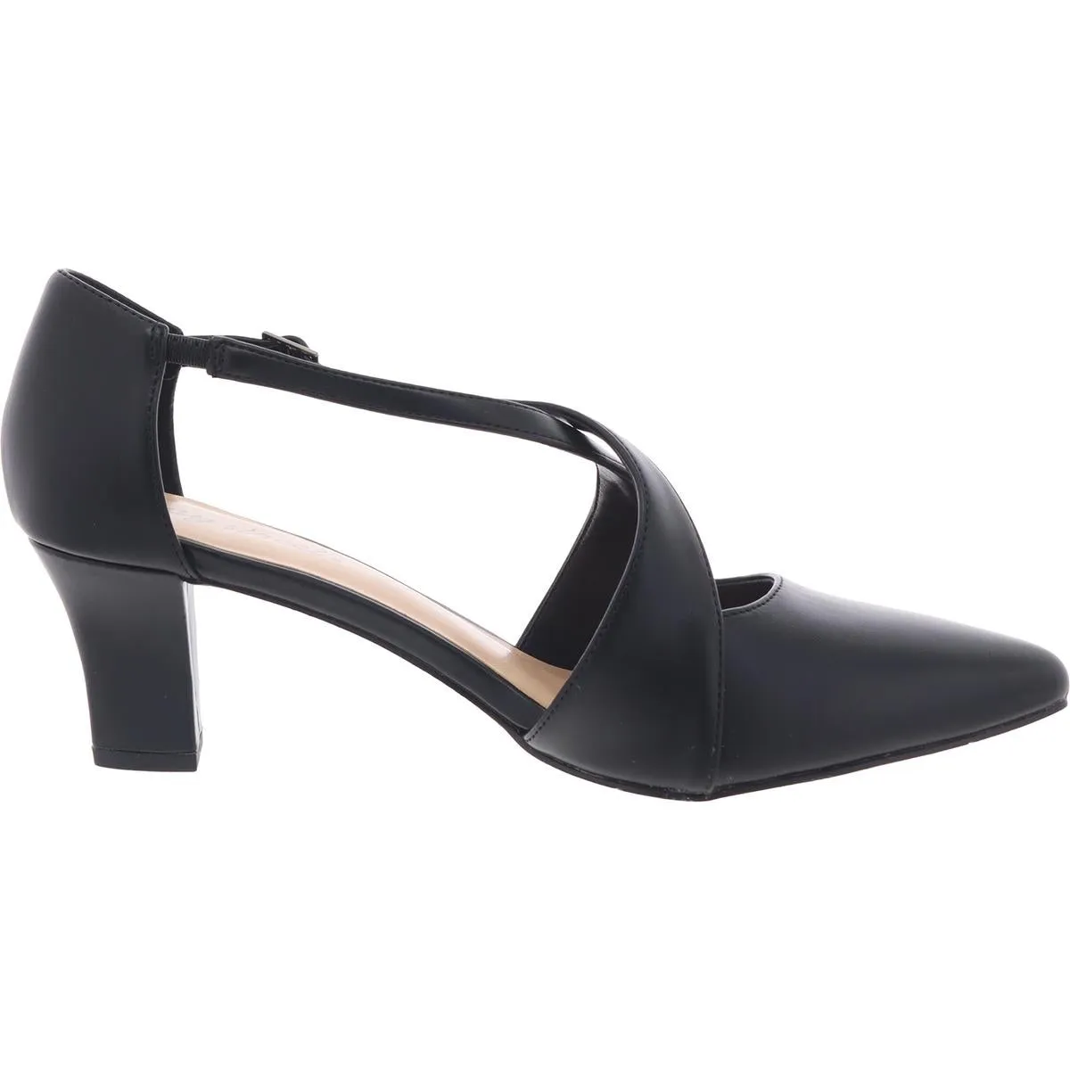 Womens Criss-Cross Man Made Pumps