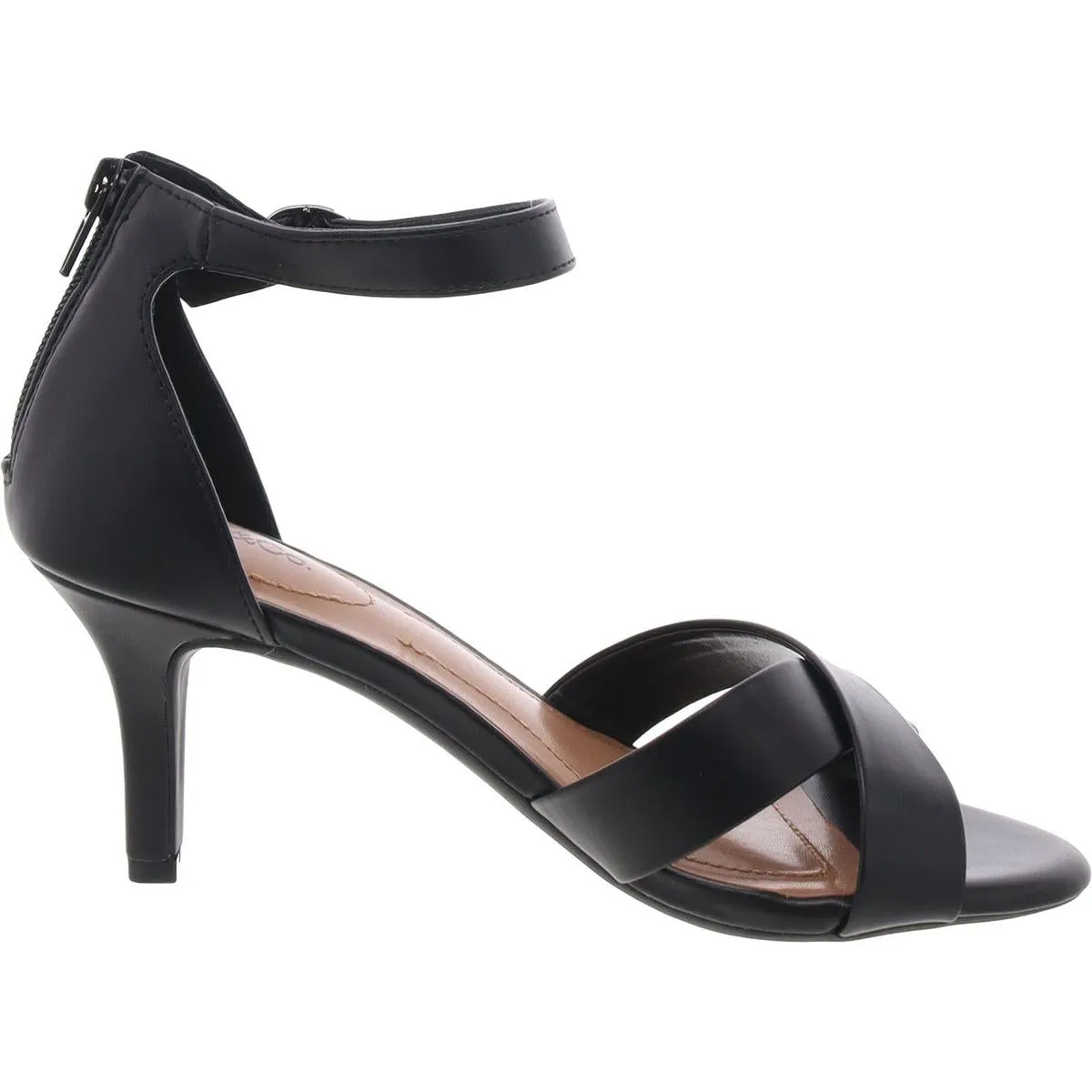 Womens Criss-Cross Manmade Pumps