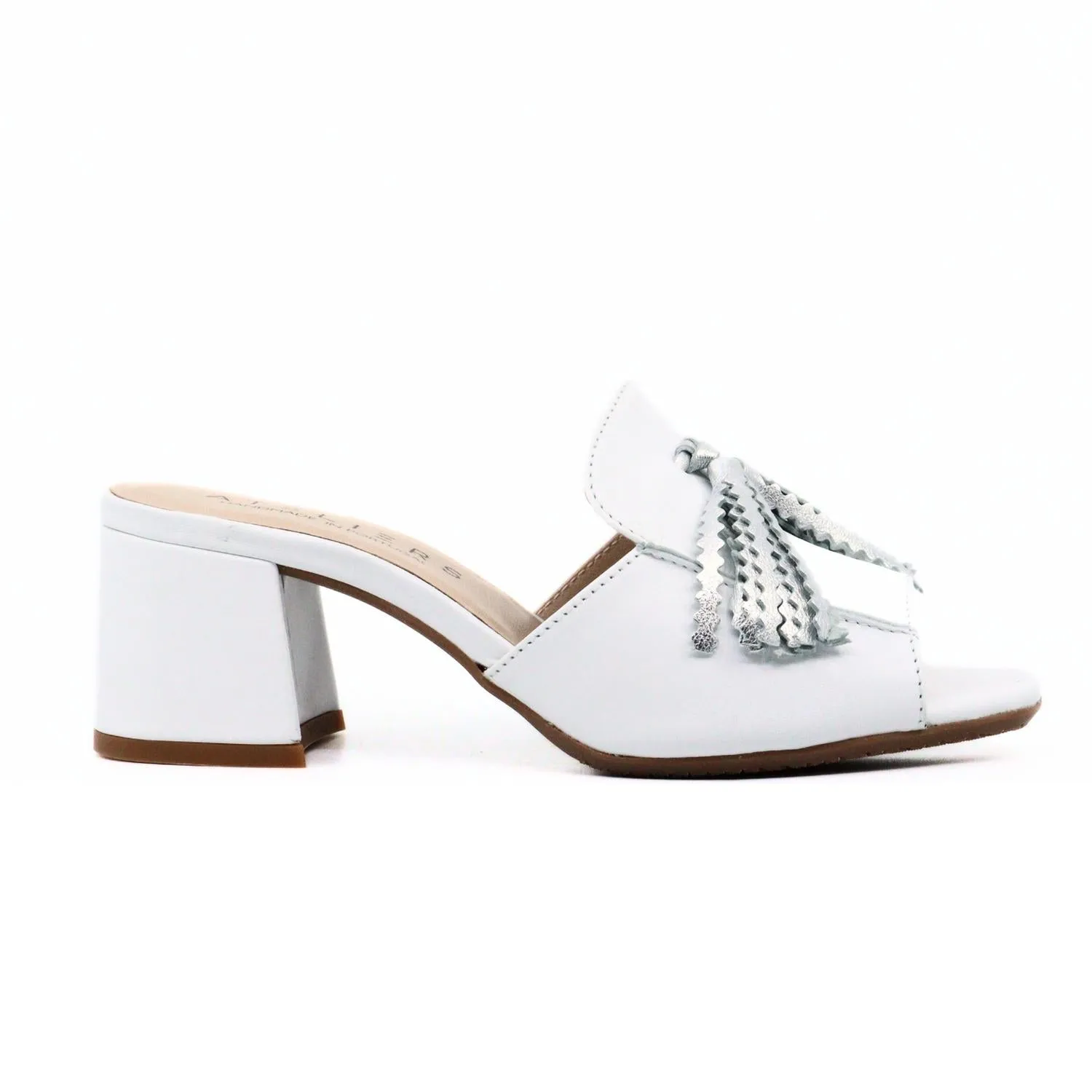 Women's Decker Heels In White