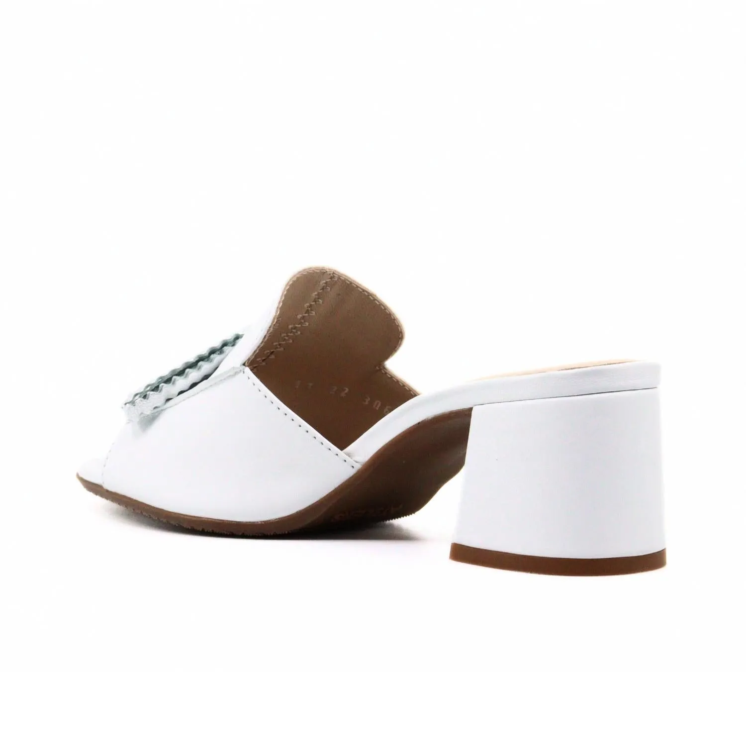 Women's Decker Heels In White
