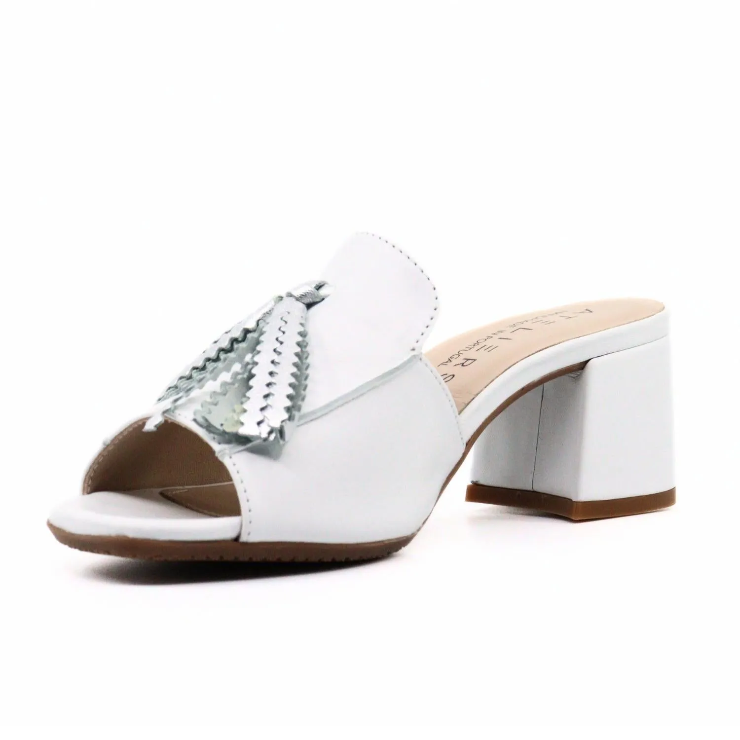 Women's Decker Heels In White