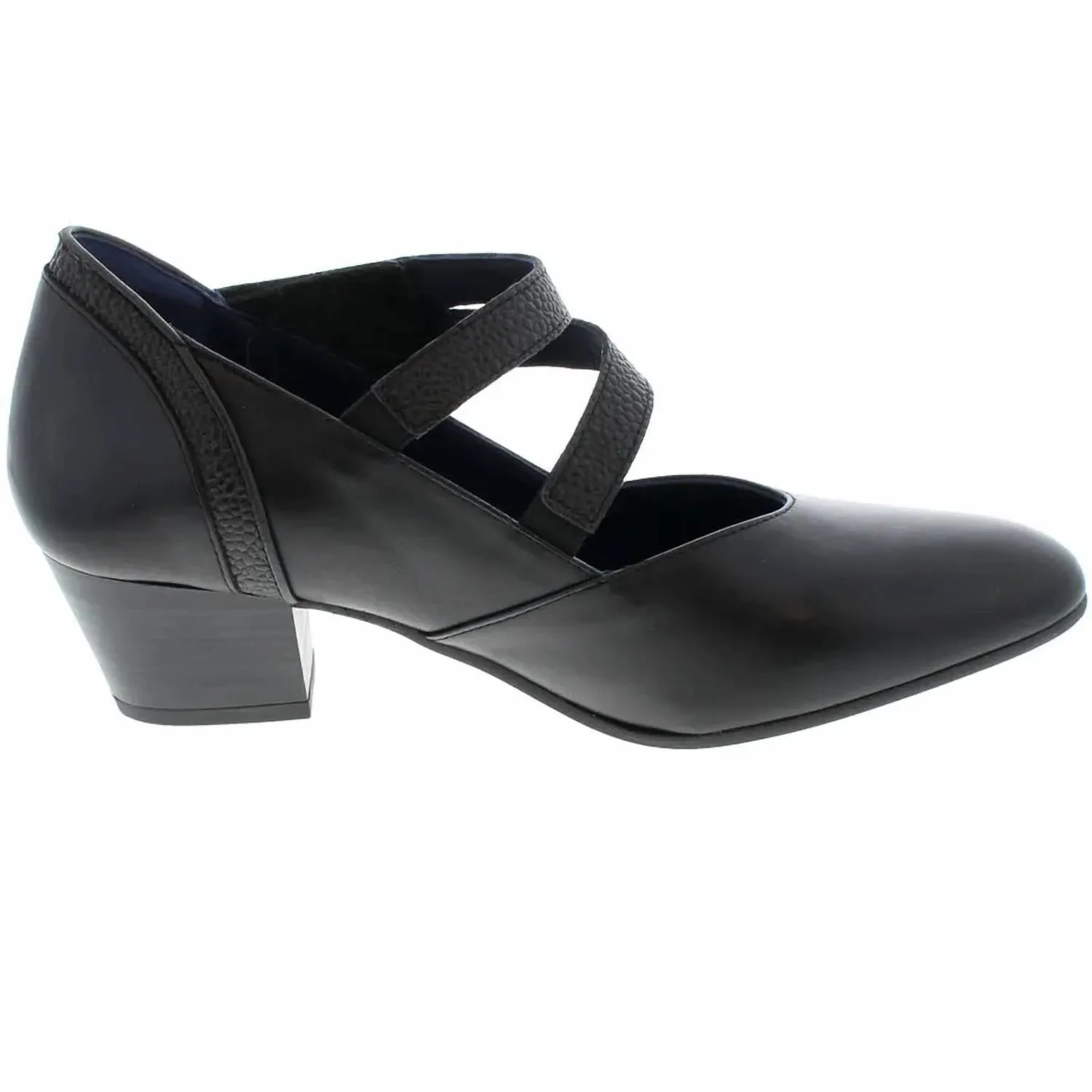 Women's Dora Strap Heel Shoes In Black