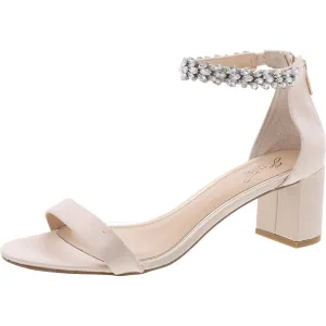 Womens Embellished Ankle Strap