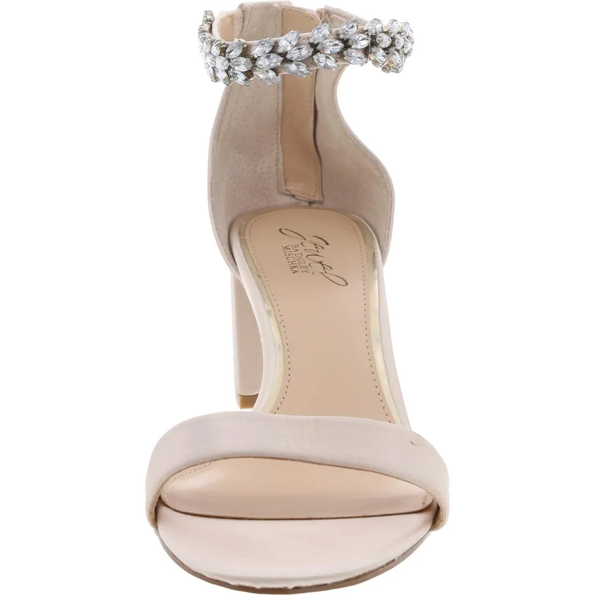 Womens Embellished Ankle Strap