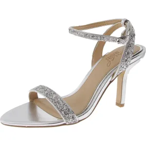 Womens Embellished Ankle Strap