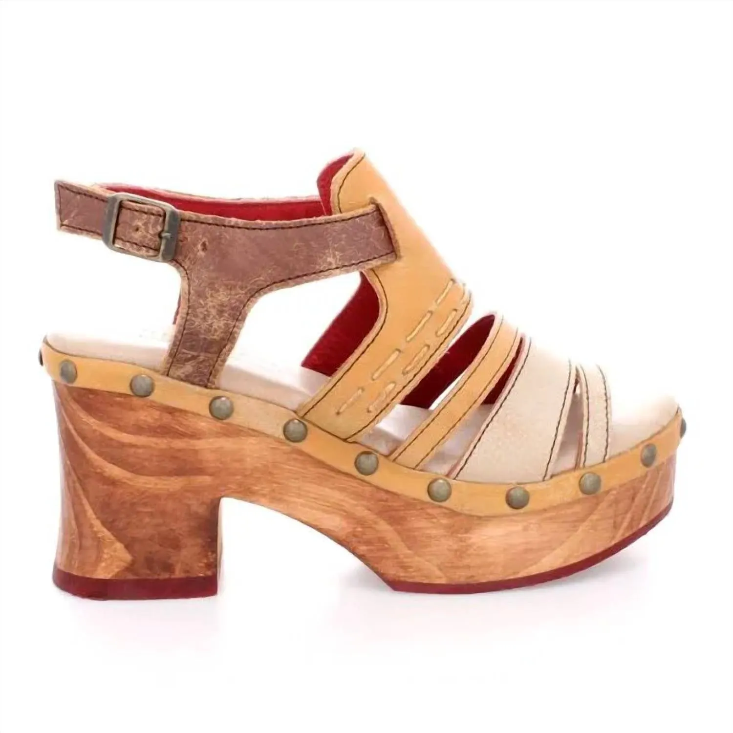 Women's Falabella Heels In Cafe Latte Lux