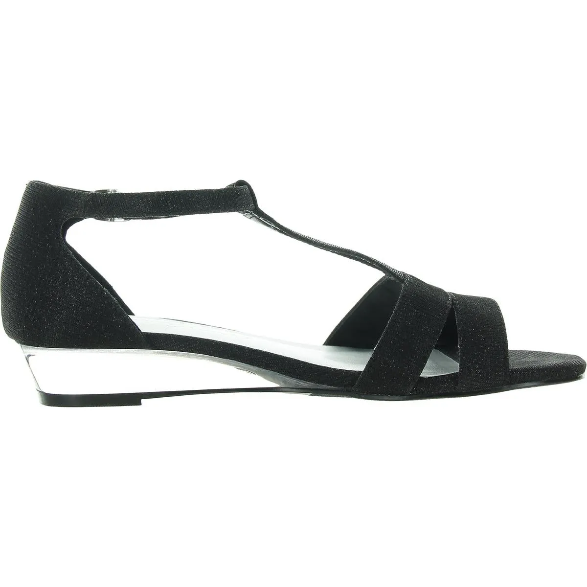 Womens Glitter Man Made Ankle Strap
