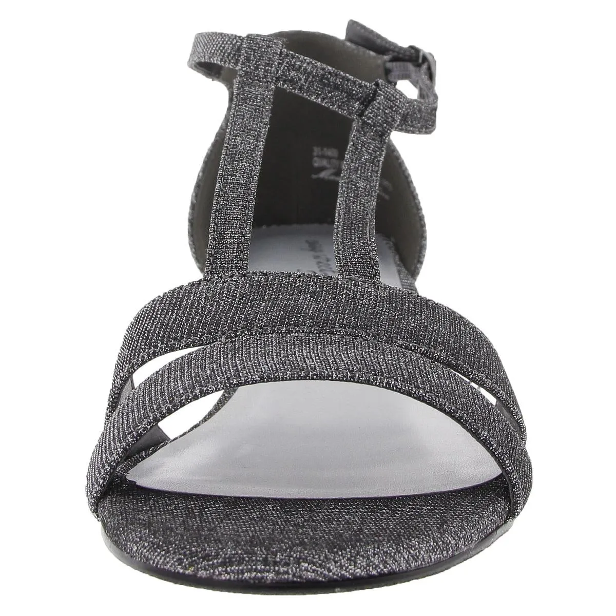 Womens Glitter Man Made Ankle Strap