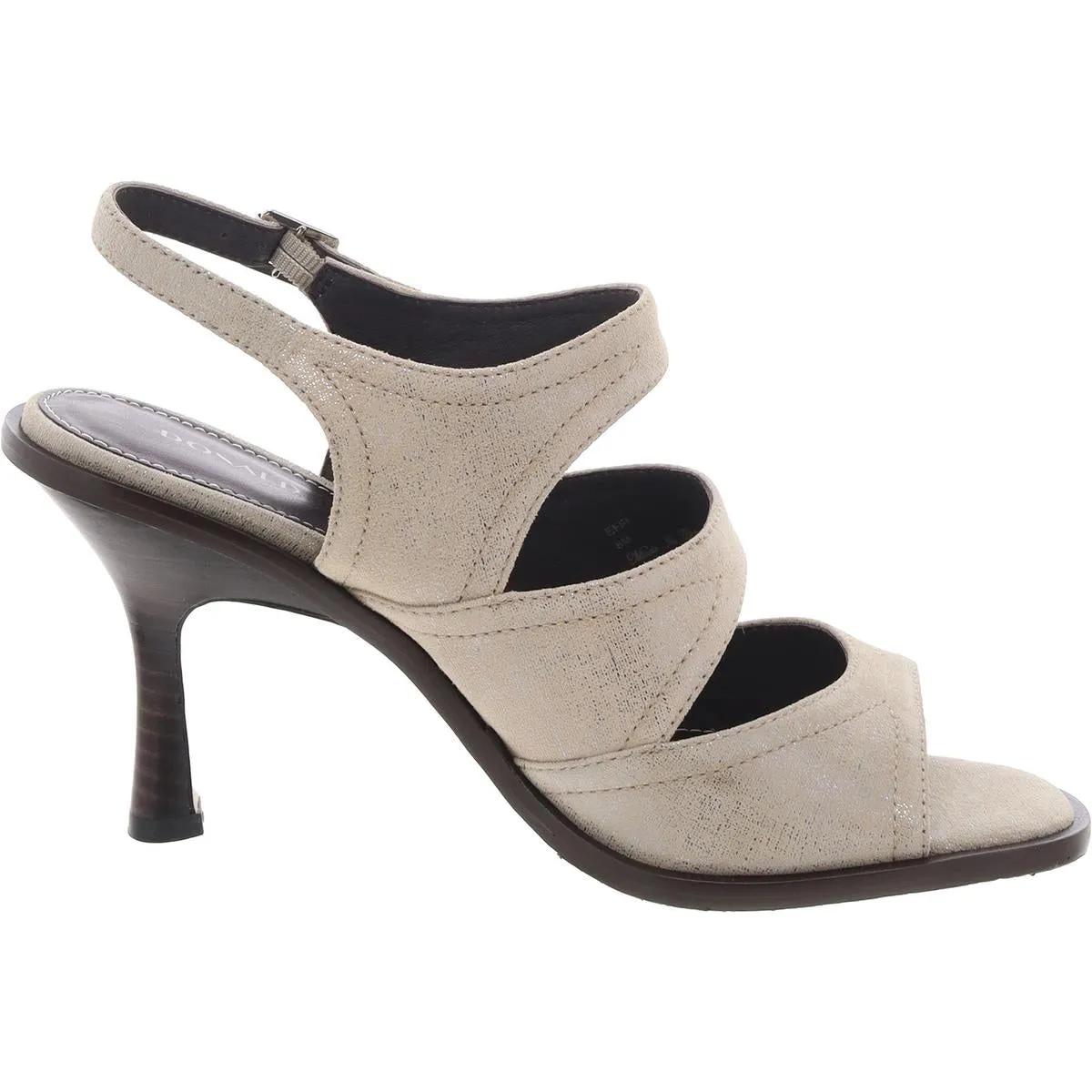 Womens Glitter Slingback Heels