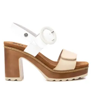 Women's Heeled Sandals In White