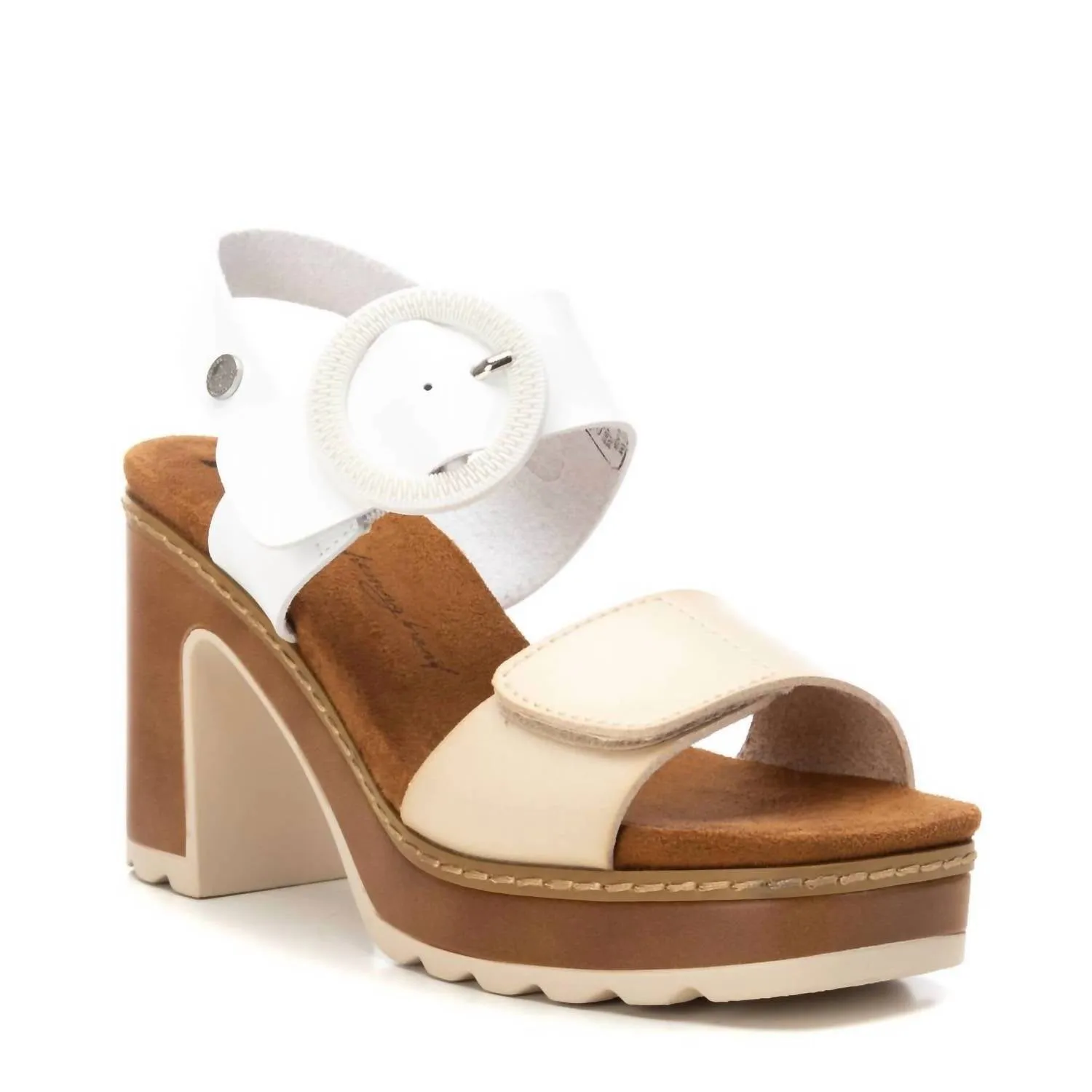 Women's Heeled Sandals In White