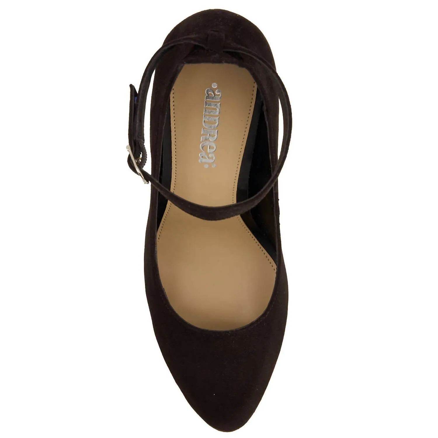 Women's High Heels Ankle Strap Pumps In Black