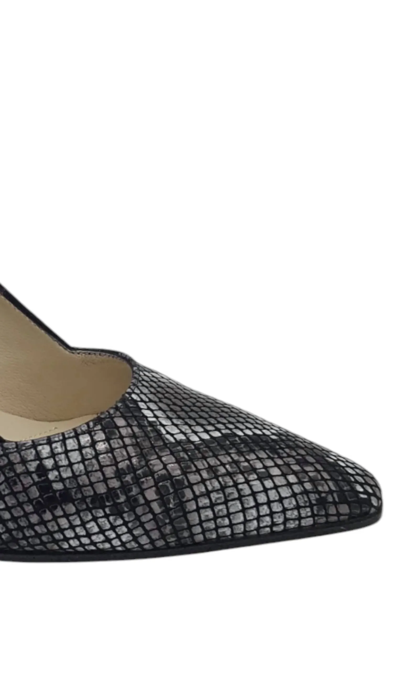 Women's Idris Heeled Shoes In Black Snake