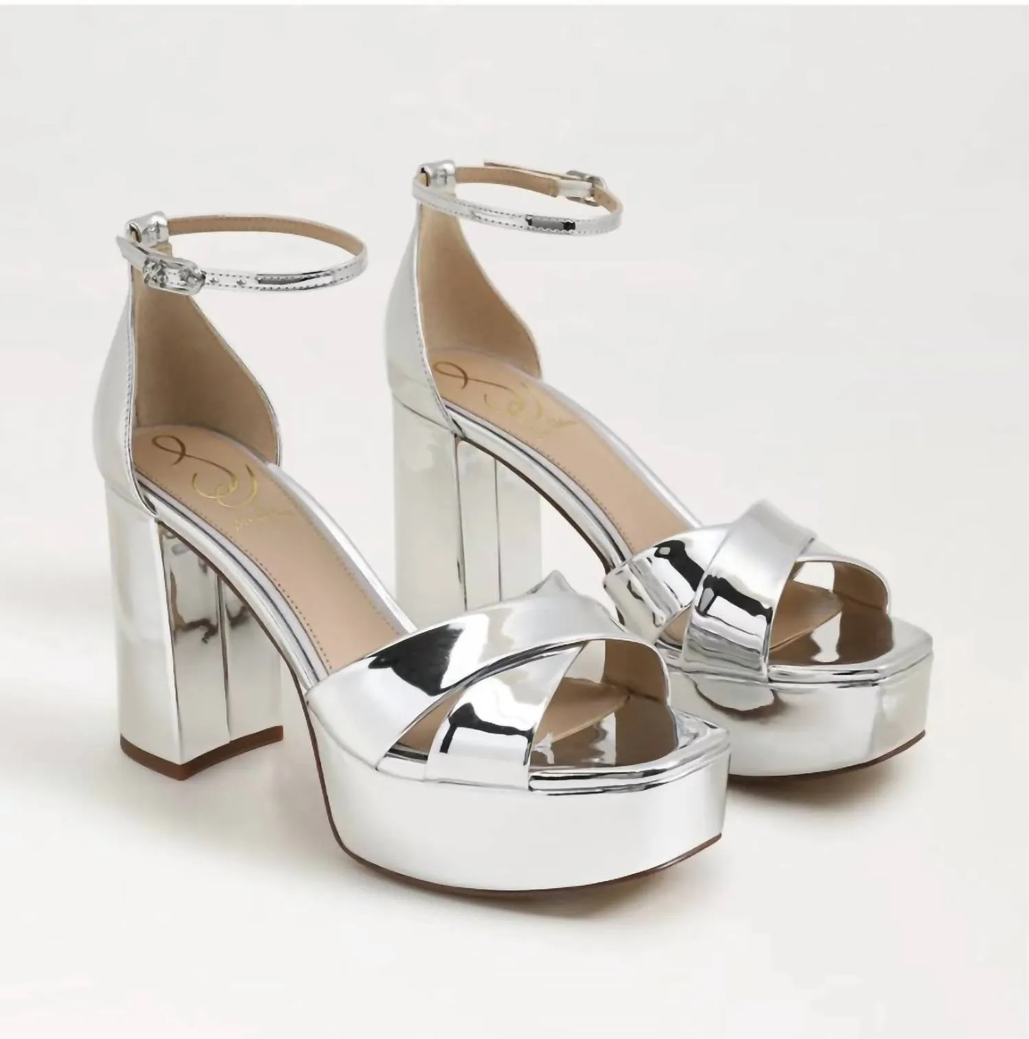 Womens' Jullian Platform Heel In Silver