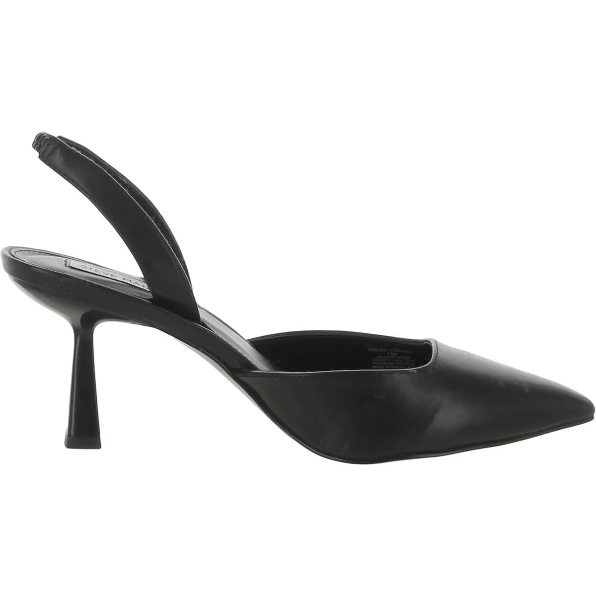 Womens Leather Kitten Heels