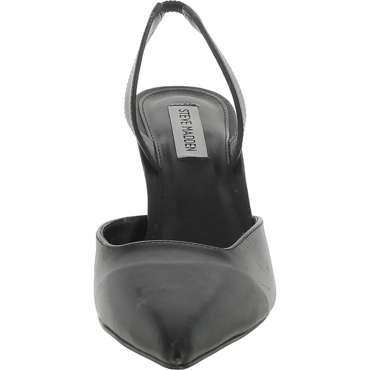 Womens Leather Kitten Heels