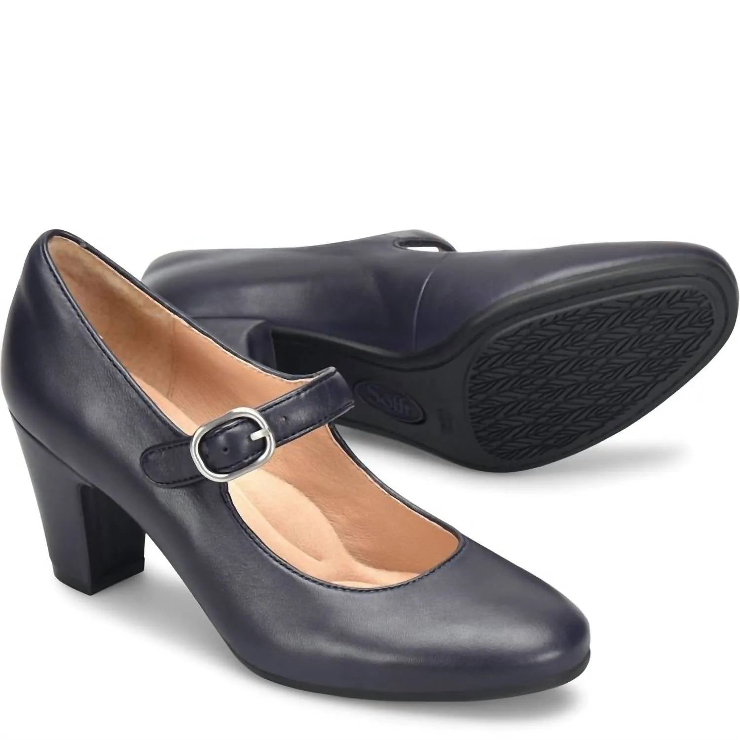 Women's Leslie Mary Jane In Sky Navy
