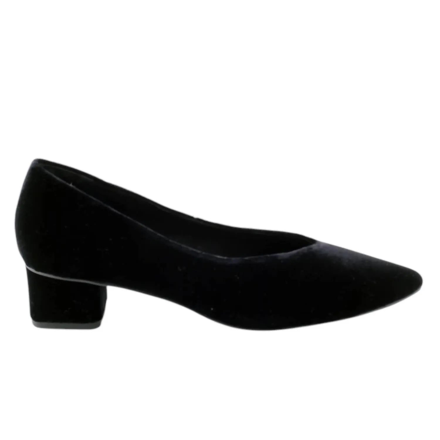 Women's Liliet Heel In Black Suede