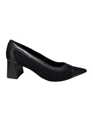 Women's Lucia Pump Shoes In Nero-Nero