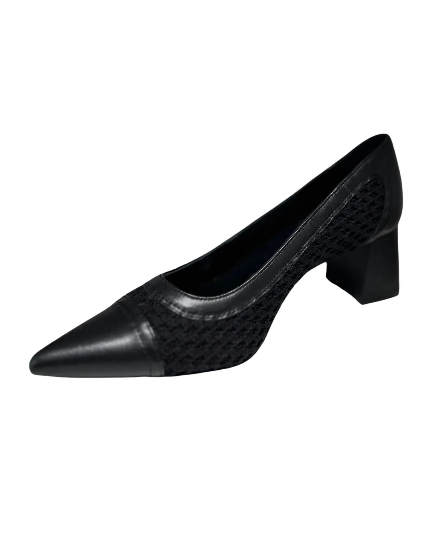 Women's Lucia Pump Shoes In Nero-Nero