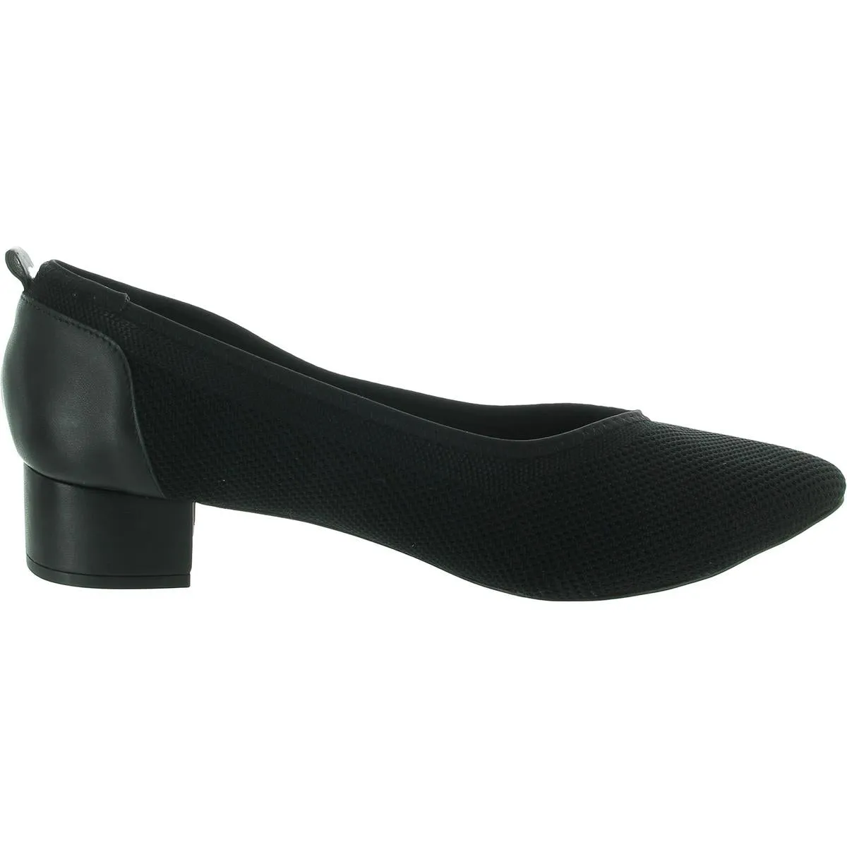 Womens Mesh Inset Man Made Pumps