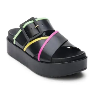 Women's Micah Platform In Black
