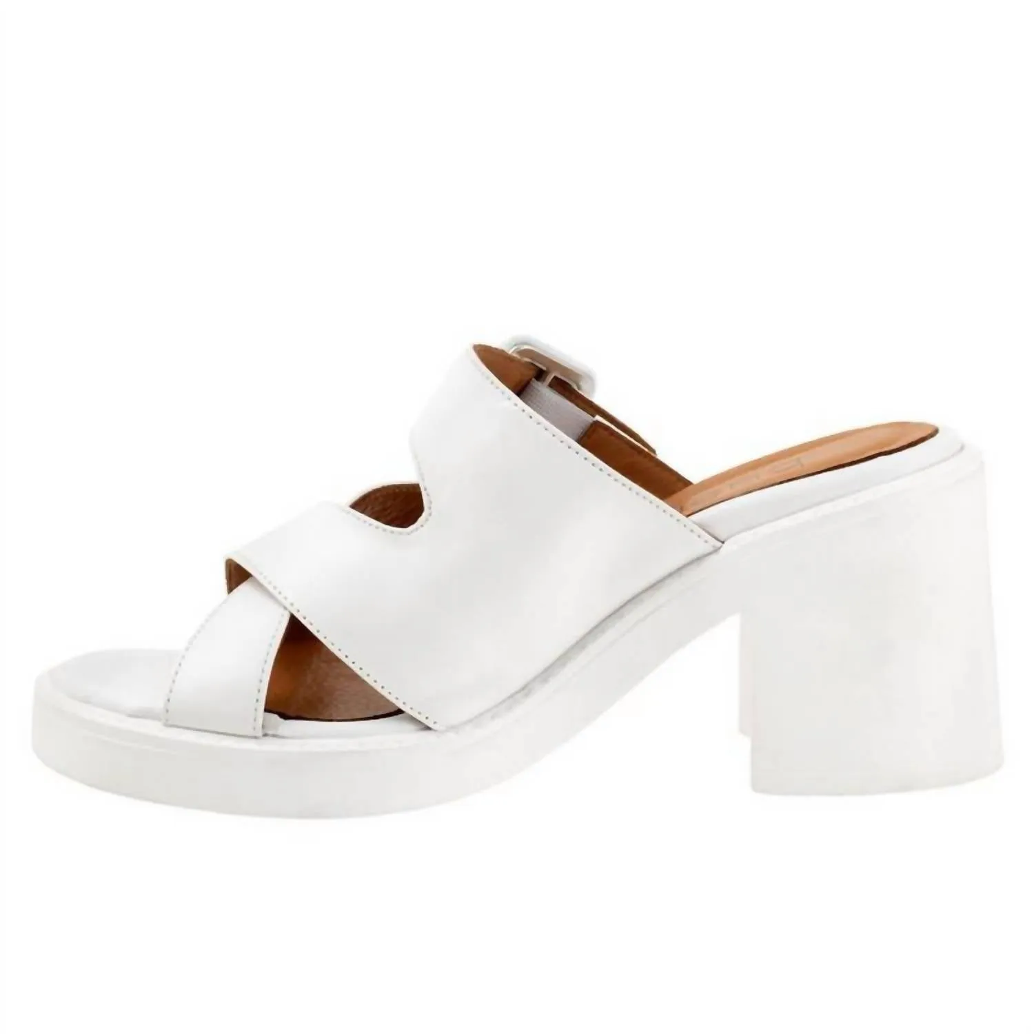 Women's Milan Heels In White