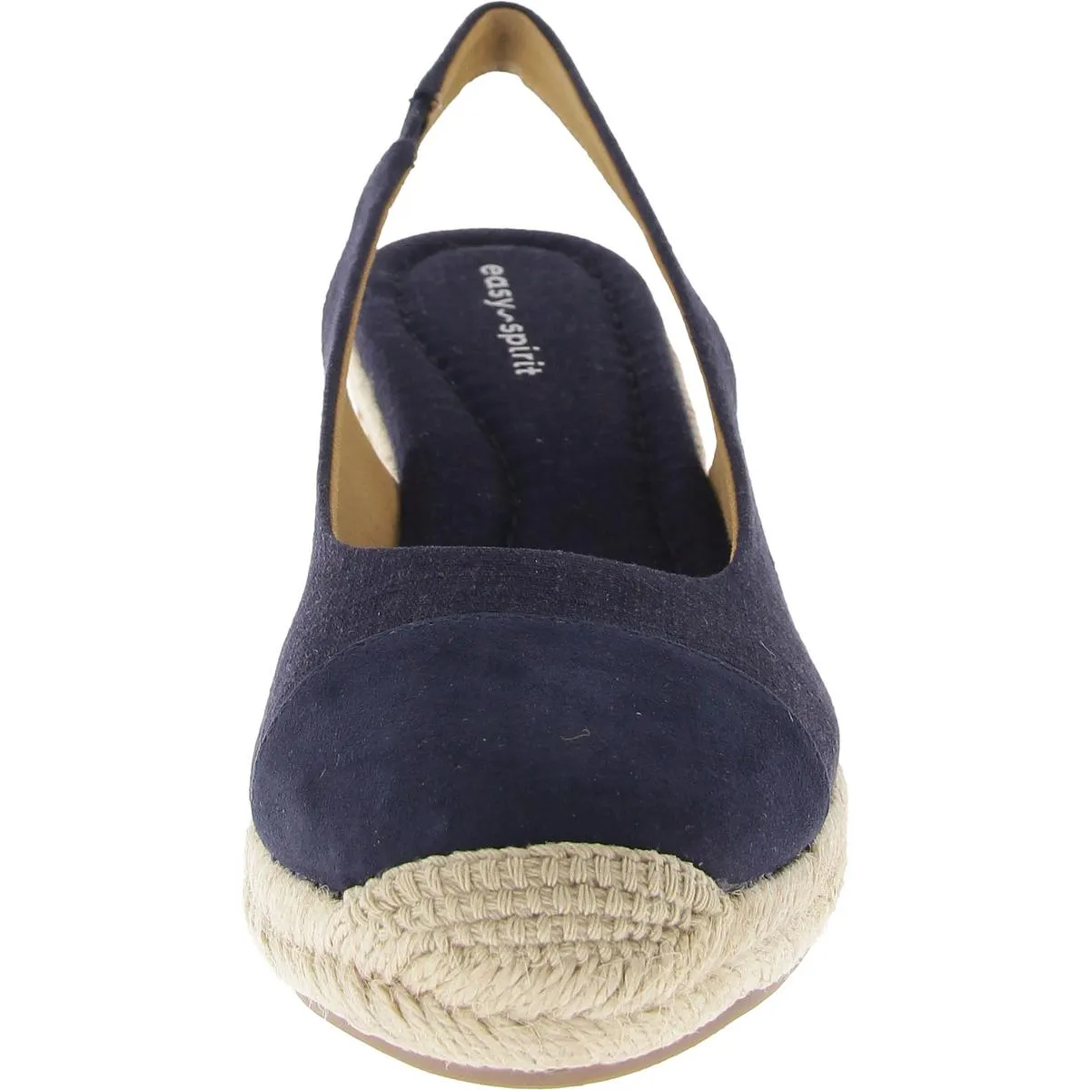Womens Padded Insole Canvas Wedge Heels