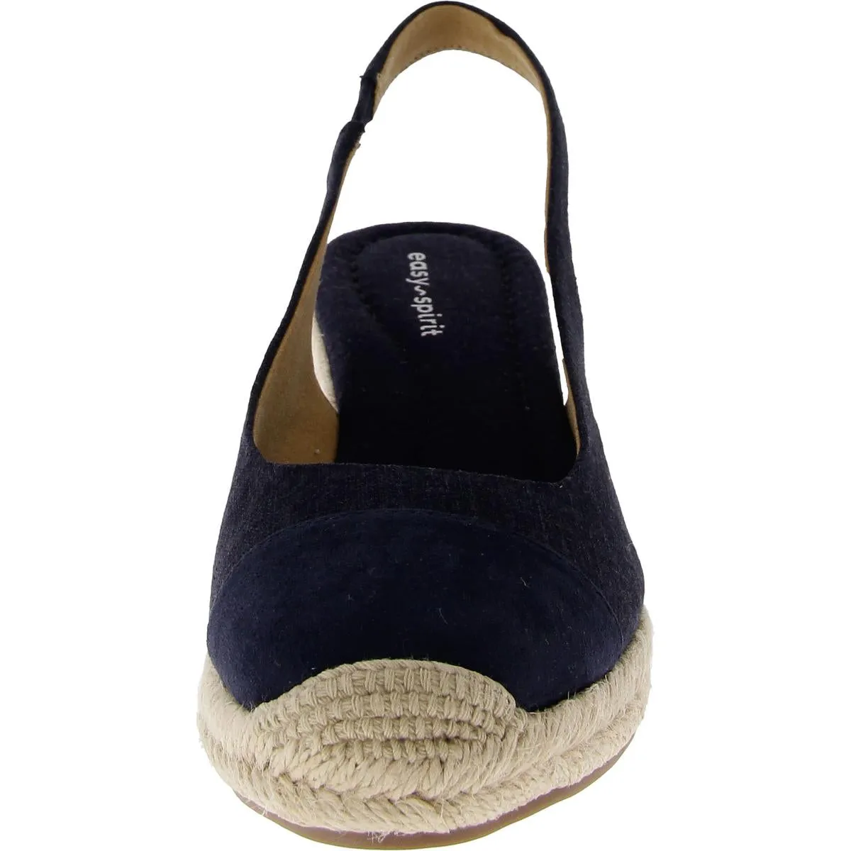 Womens Padded Insole Canvas Wedge Heels