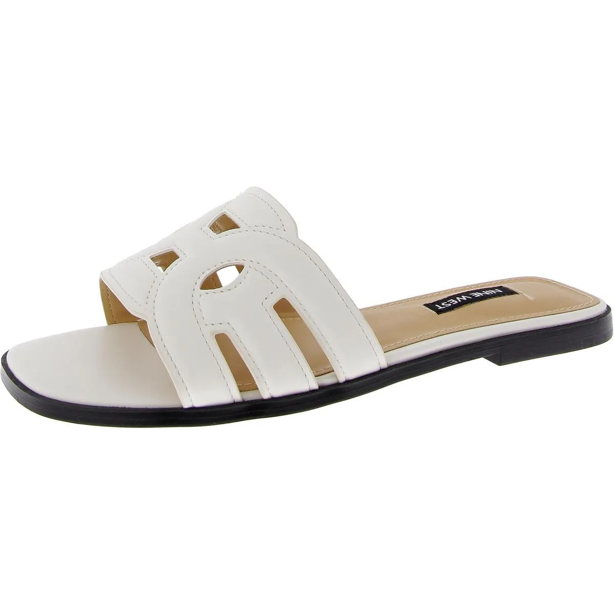 Womens Padded Insole Manmade Slide