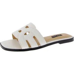 Womens Padded Insole Manmade Slide