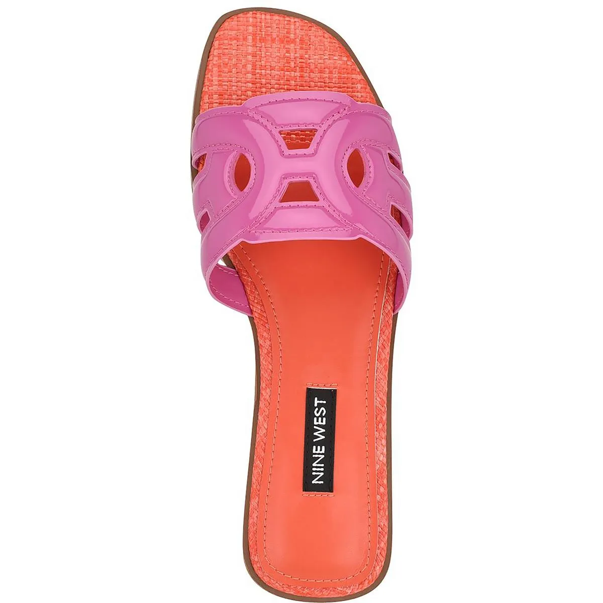 Womens Padded Insole Manmade Slide