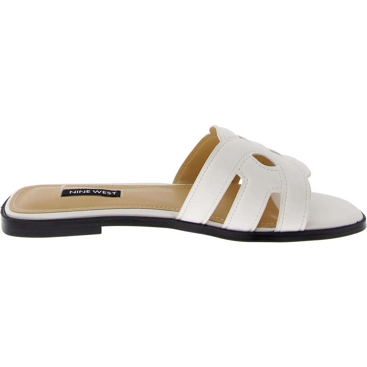 Womens Padded Insole Manmade Slide